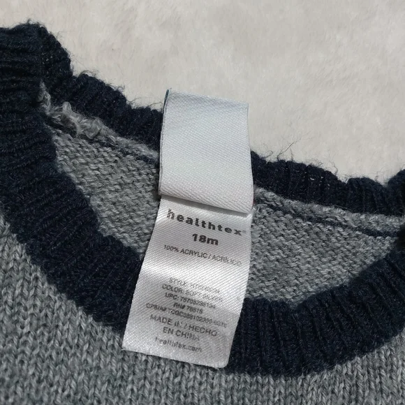 Healthtex EUC Longsleeve Knit Sweater Dress Bundle Size 12/18M - Picture 6 of 10